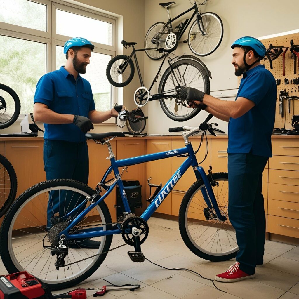 Réparation vélo