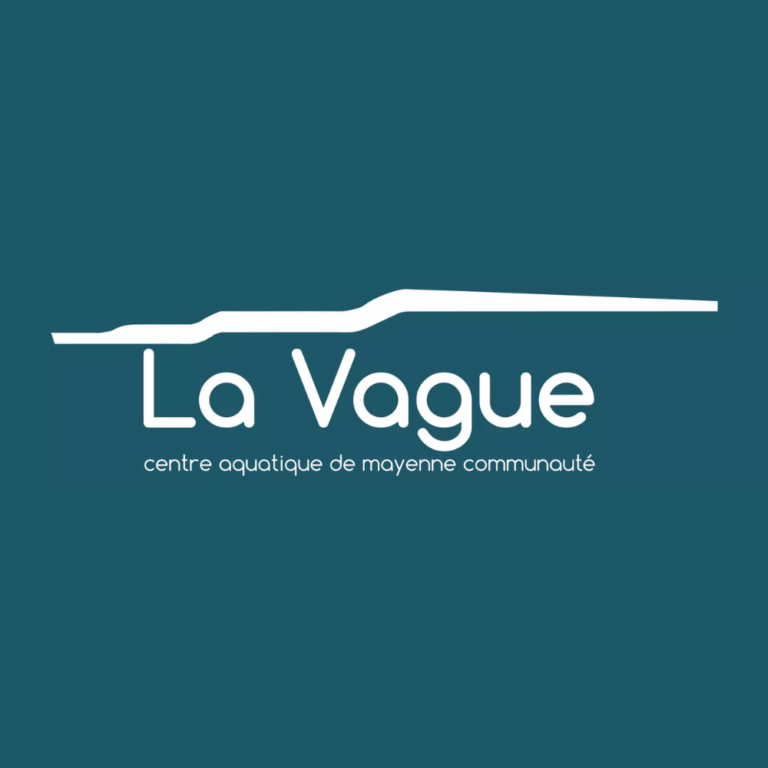 logo La Vague, centre aquatique de Mayenne